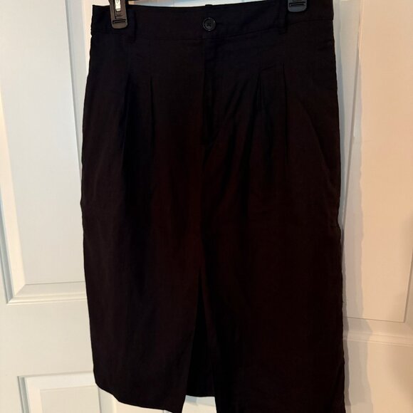 Banana Republic F - Linen Blend Black Skirt, size 6 - Picture 4 of 4